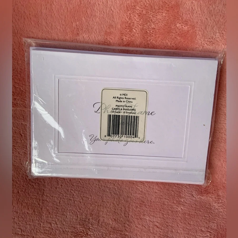 NWT Photo Frame Cards and Envelopes
